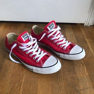 RED CONVERSE BRAND NEW ALL STAR ONE STAR ORIGINAL